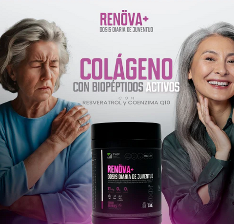 Image of RENOVA ULTRA 3 EN 1 Colágeno, Resveratrol y Q10