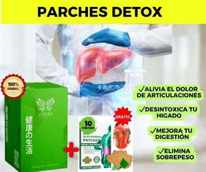 Parche desintoxicante - ITSUKI KENKO// Delivery Gratis