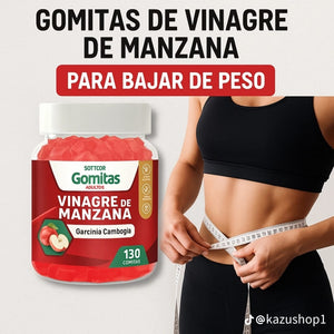 GOMITAS DE VINAGRE DE MANZANA